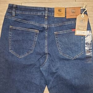 Coevals Jeans NEW Mens 32×32 blue Dark Wash Straight Leg